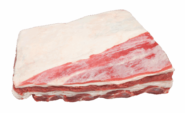 Short Rib Cap On (Five Ribs)